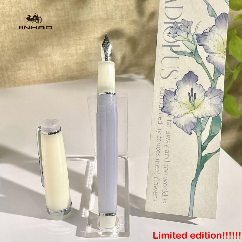 JINHAO 82 2026 Limited Colors Fountain Pen Gold Clip EF/F/M Calligraphy Pen Macaron Color Stationery School Office Supplies