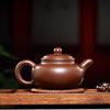 Yixing Handmade Large Capacity Purple Clay Teapot and Teacup Set for Kung Fu Tea Brewing