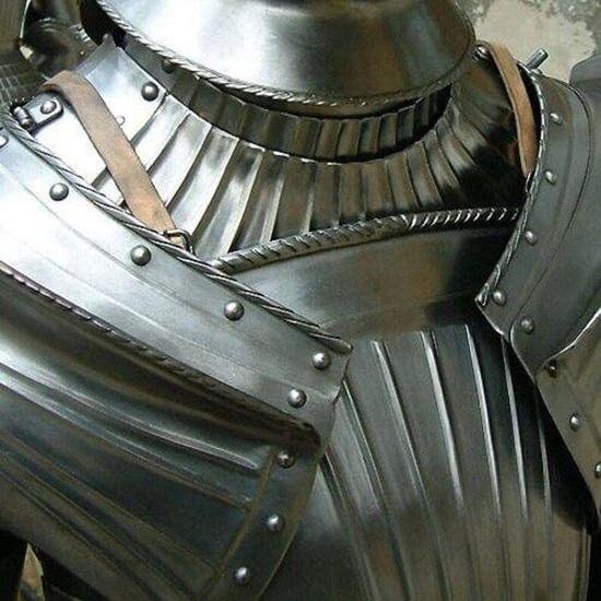 Gothic Suit Of Armor, Custom Medieval Full Body Armor Wearable Costume X-Mass Gift