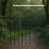 10Pcs Metal Garden Fences 13x24Inch Square Flower Edging Wire Border Panel Fencing Animal Barrier Fence for Patio Yard
