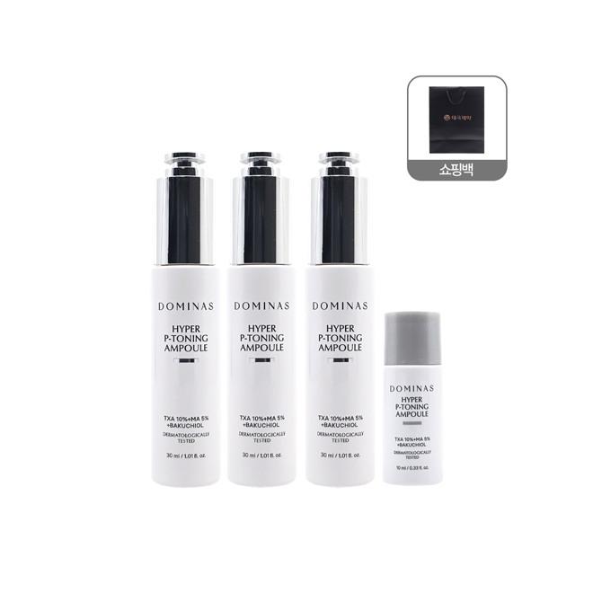 DOMINAS Dark Spot Ampoule Hyper Phytoning Essence 30ml x 3 + 10ml + Gift Shopping Bag Phytoning Essence 30mlx3+10ml