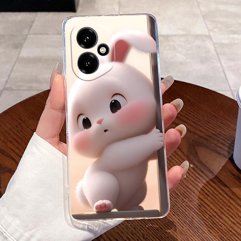 Gel-Hülle für Honor 400 Pro Honor400 Funda Honor 400 Lite Capa Klare Silikon-Weich-TPU-Rückseite Niedliche Katze Schutzhülle