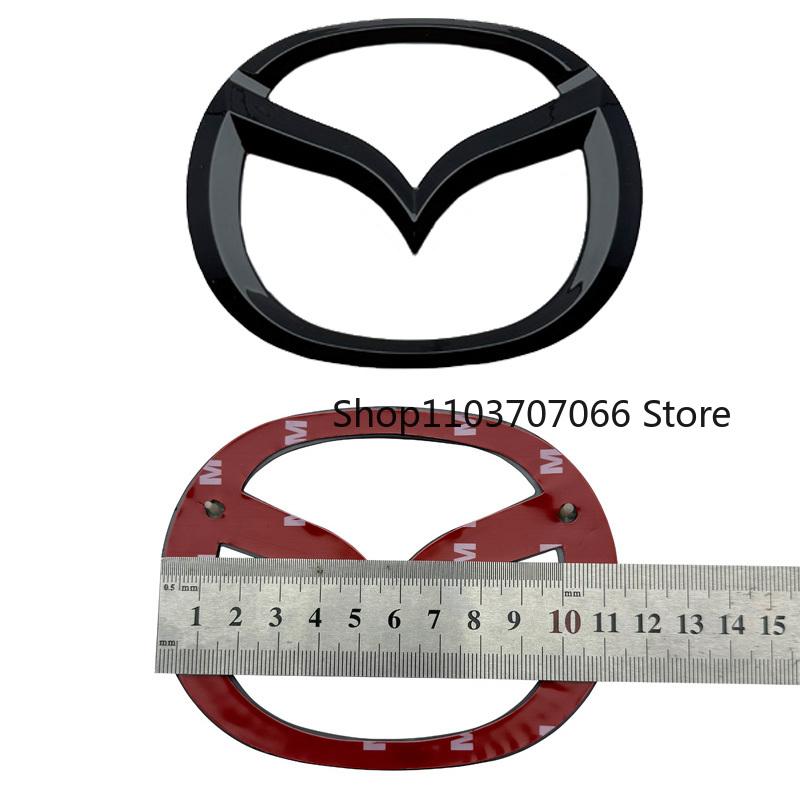 Car Hood Front And Rear Tail Mark ABS Logo Compartment X Badge Sticker For 2006 07 08 09 10 11 12 13 14 Year MAZDA3 Accessories
