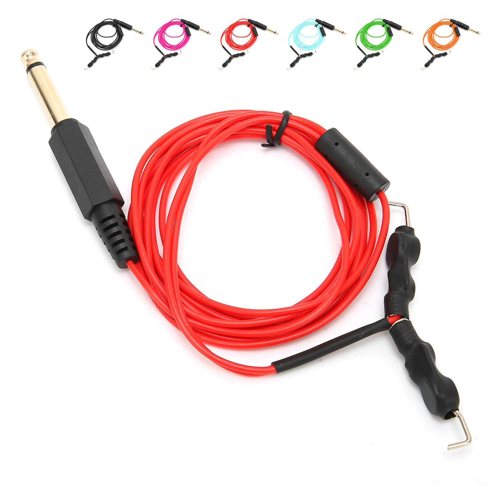 Татуировка клип шнур силиконовый тату машинка кабели крючок шнур аксессуары клип шнур — фото 4