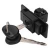 Glove Box Lock MB846665 Instrument Toolbox Lock Cylinder Assembly with 2 Keys Replacement for Mitsubishi Montero