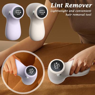 Hairball -Digital Display Screen Convenient Home Shaver 2-in-1 Rechargeable Hair Remover