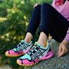 Neue Damen-Outdoor-Wanderschuhe, leichte, verschleißfeste Wanderschuhe für Bergsteigen, wasserdichte große Leder-Sportschuhe für Damen