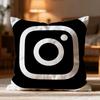 Hot I-IInstagram Cushion Cover Soft Washable Pillow Case Multi-Scene for Couch Bed Travel Office Use