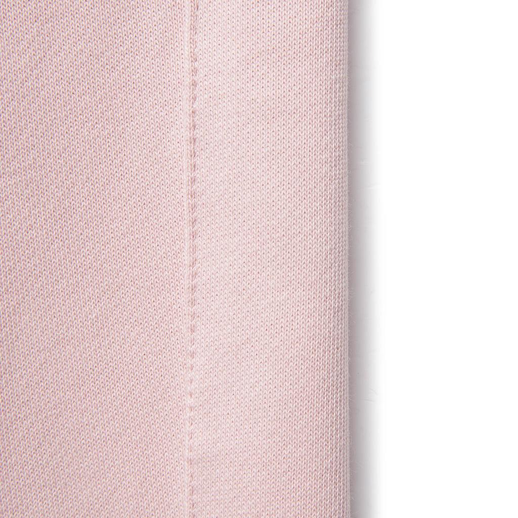 Li Ning Sports Lifestyle Series Casual Simple Solid Color Tapered Knit Sports Pants Women Bottoms Light-Pink AKLV268-4