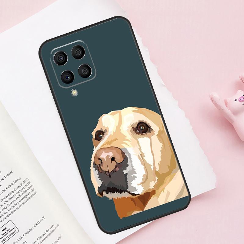 Golden Retriever Dog For Samsung Galaxy M23 M33 M53 M13 M11 M51 M14 M34 M54 M20 M30s M12 M52 M15 M55 M32 Case