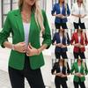 Solid Color Casual Mid Length Womens Five Point Pants