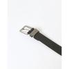 Daks Black Check Line Loop Leather Belt Dbbe3e360