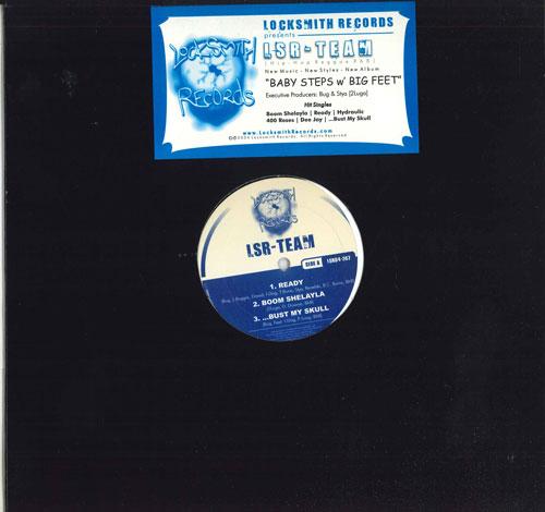 

12inch Record LSR-TEAM - Baby Steps W Big Feet LSRO4367 LOCKSMITH RECOR 2004 US Dance & Electronica Used