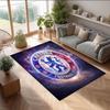 Chelsea FC bedruckter Flanell-Teppich rutschfest weicher Polyester-Bodenbelag Indoor Dekorationsmatte für Schlafzimmer Wohnzimmer Sofa Spielzimmer Heimdekoration