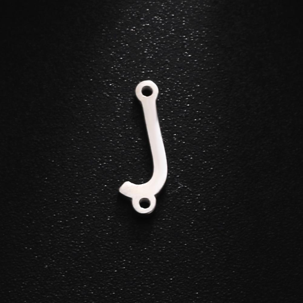 Cazador 5 Pcs/Lot Stainless Steel Gold Color Capital Letter DIY Charms for Jewelry 26 A-Z Alphabet Pendant for Necklace Bracelet