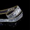Hot Fix Ribbon Diy Hot-Melt Adhesive Diy Decoration Crystal  Ribbon For Belt Embellishment Clothing Decoration Bridal