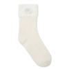 DOYOUKNOWMC ALL SEASON Wings Rib Ivory Wappen Decorated Half Socks