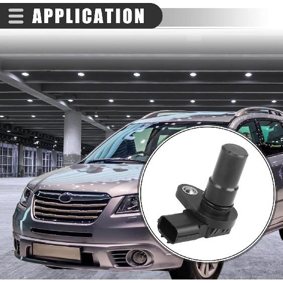 Motoforti Transmission Speed Sensor, for Subaru Tribeca 2008-2014, Metal, Plastic, 31937-AA071, Black