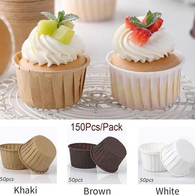 100/300PCS Paper Cupcake Mould DIY Muffin Cup Wrapper Baking Boxes Wrappers Cases Decorating Tools Kitchen Cake Accessories