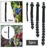5 Pack Tree Tie Straps Heavy Duty Shrub Ties Training System Plant for