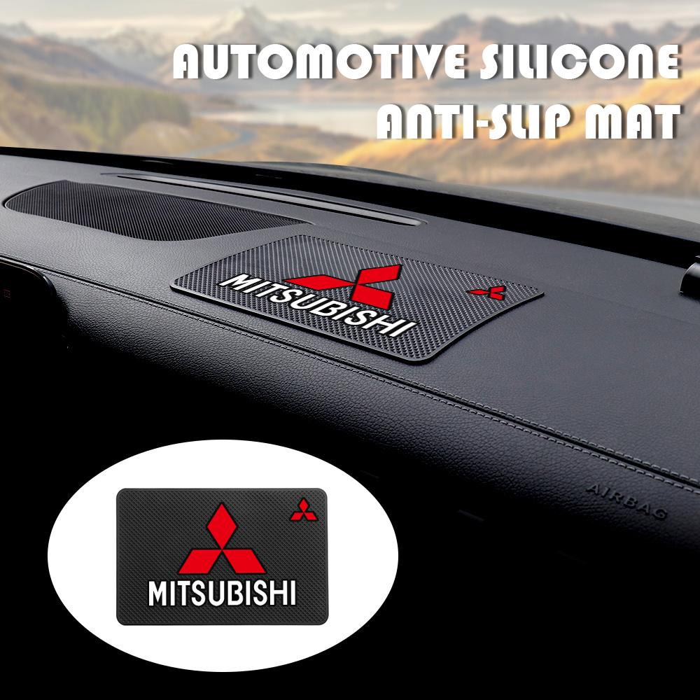 Tapis Antidérapant pour Panneau de Voiture Autocollant PVC Antidérapant Pour Mitsubishi 9 Ralliart X EX L200 Colt Outlander Pajero Lancer Eclipse Cross