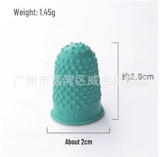 Beginner Guitar Finger Protectors: Rubber Cots for Left & Right Hand Playing