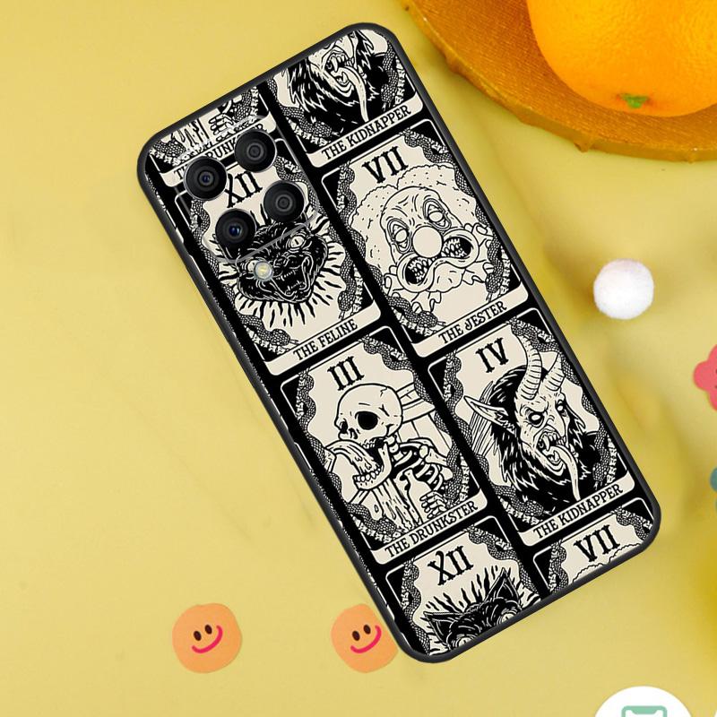 Occult Witchcraft Moon Gothic Witch For Samsung Galaxy M52 M32 M12 M55 M15 M13 M23 M33 M53 M34 M54 M31s M30s M20 M21 M51 Case