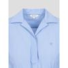 Binpolleidiseu Nylon Blend Short Sleeve Dress Sky Blue (Bf5471C05Q)