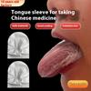 Jednorázové návleky na jazyk Léčivé chrániče jazyka Blokují hořkou chuť Kryty pro dospělé a děti