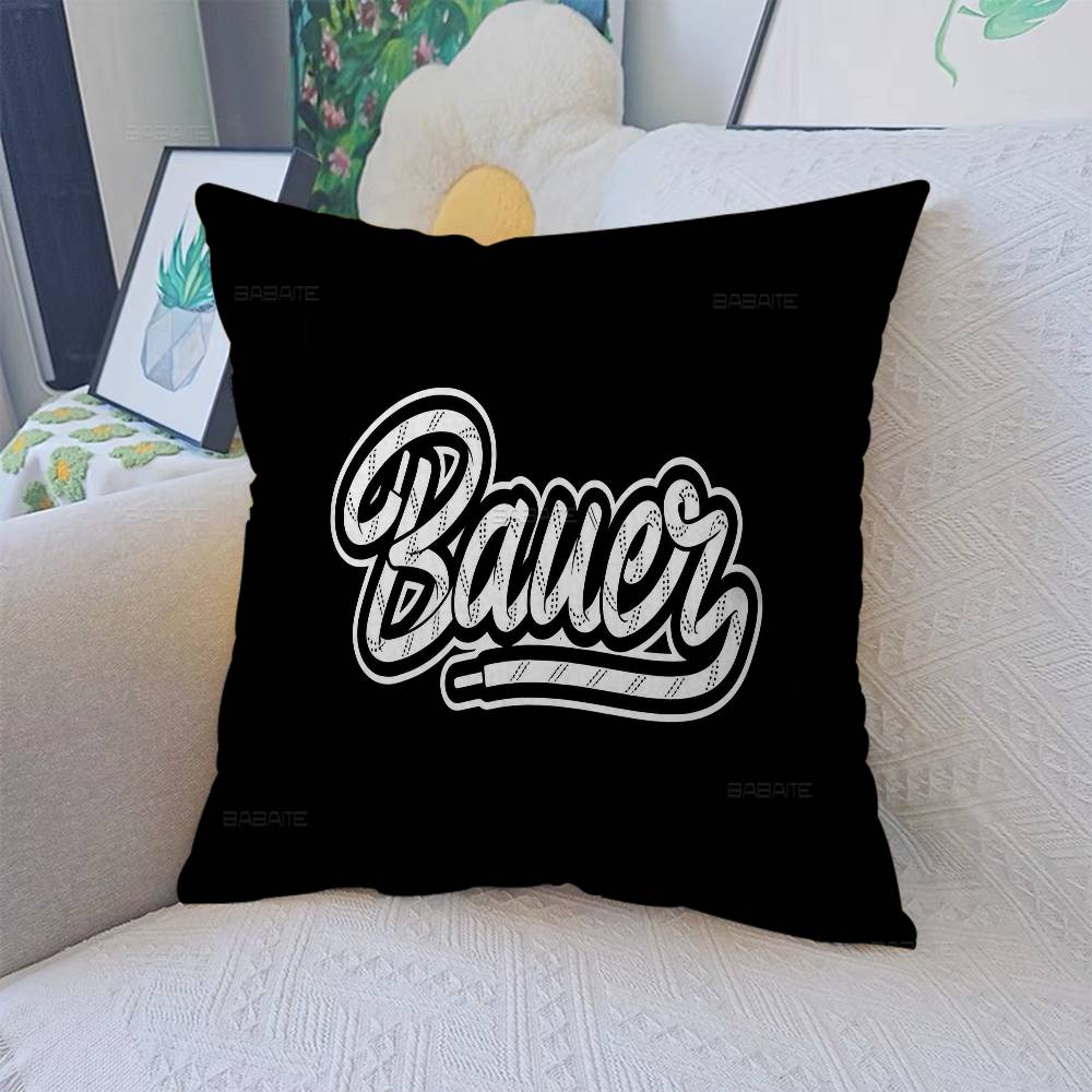 B-Bauer Hockey Maple Design Cushion Cover Happy Autumn Harvest Decor Holiday Decorati Pillow Cover