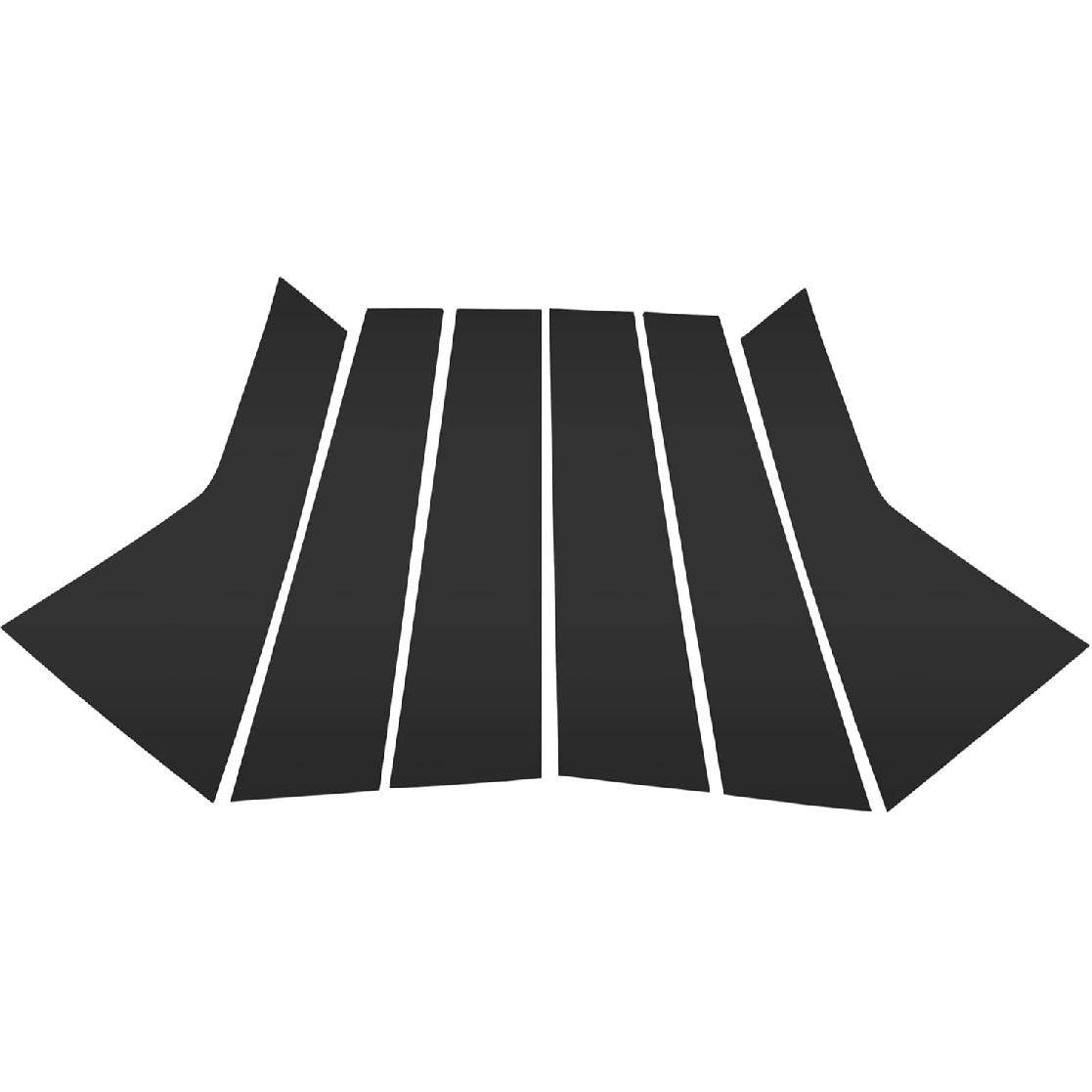 

Door Pillar Window Trim Front Rear Left Right for Land Rover Range Rover Evoque L551 19-23 Anti Scratch Sticker Pillar Posts Door Outer Exterior