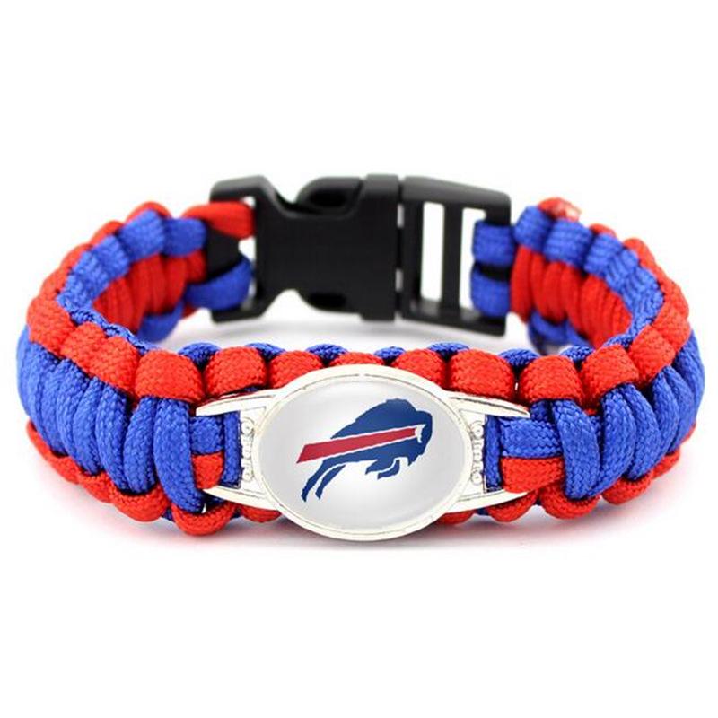 Handgeflochtenes NFL Paracord-Armband für Herren - 32 Teamoptionen für europäische & amerikanische Sportler