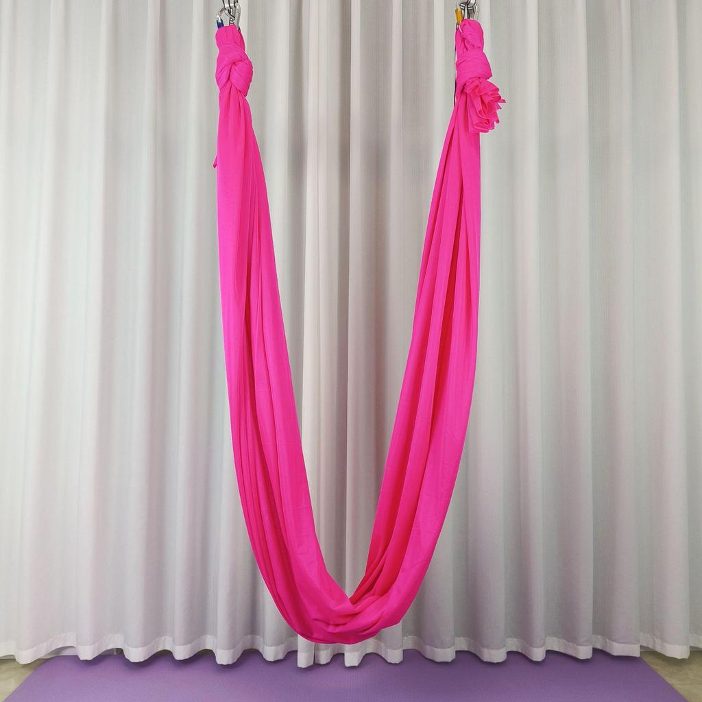 Seamless Elastic Aerial Yoga Hammock - 2.8m Anti-Gravity Flying Dance Swing Fabric