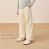 Girls' Fleece-Lined Sweatpants: Warm, Thick, Versatile Autumn/Winter Pants for Big Kids