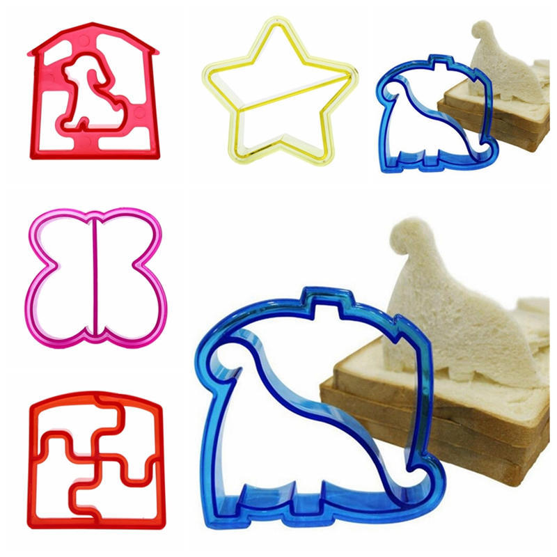 Sandwich Cutter Butterfly Dog Flower Shape Cake Bread Toast Mold Mould Maker