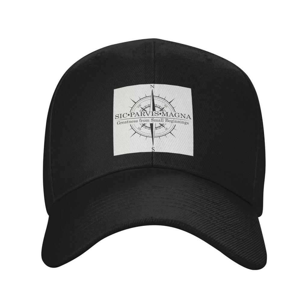Sic Parvis Magna 4 Mit Kompass Kappe Mode Lässig Baseballkappen Verstellbarer Hut Hip Hop Sommer Unisex Baseballkappen