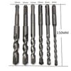 Long SDS Plus Rotary Hammer Concrete Masonary Drill Bore Bit Twist Drill Round Shank( 6 -16mm)6PCS