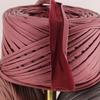 200g/Roll Faux Leather Material Knitting Yarn Nappa Matte Crocheting Thread Yarn  DIY Knitting