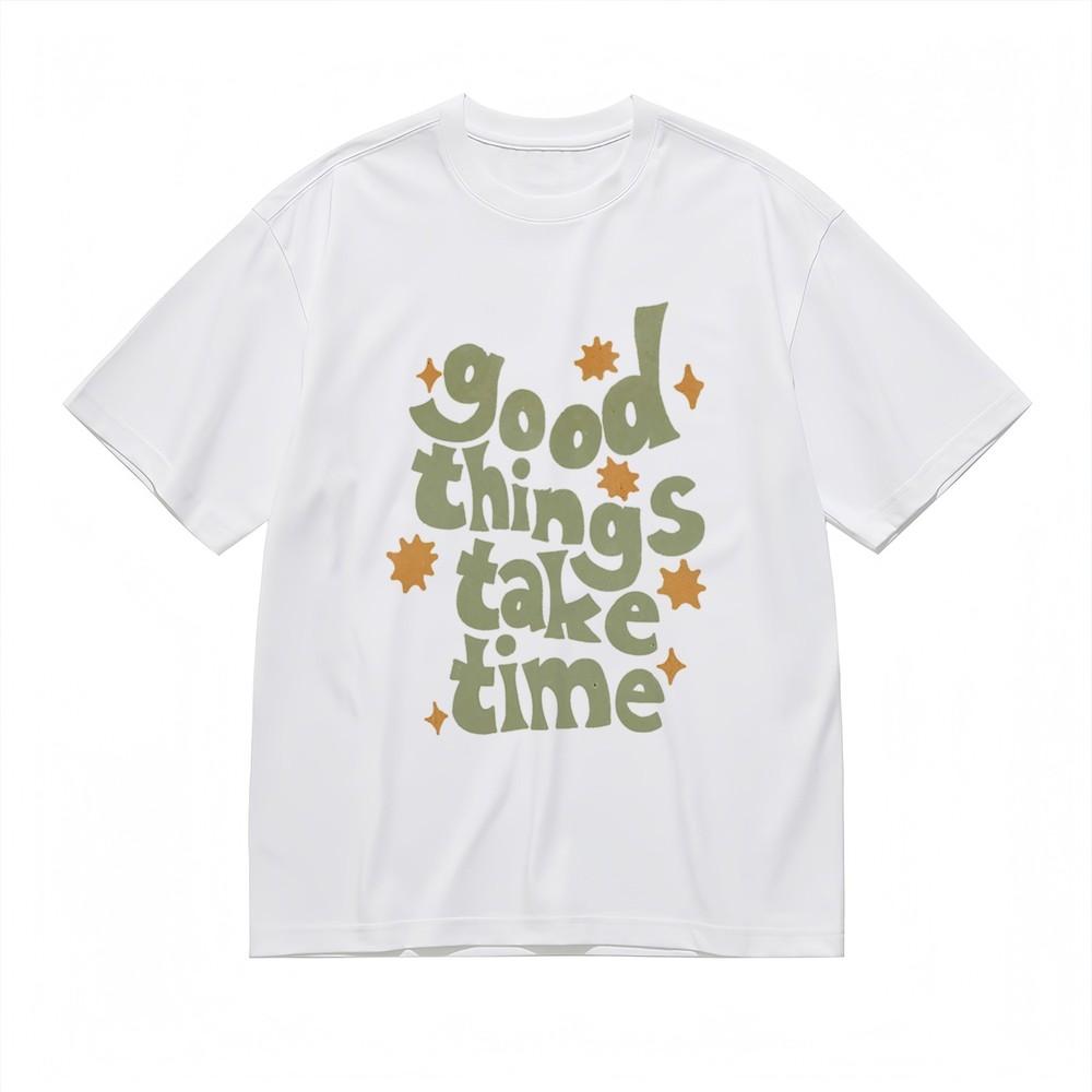 

Women s Soft Comfortable Classic T-Shirt Retro Font Inspirational Cotton Tops 4XL