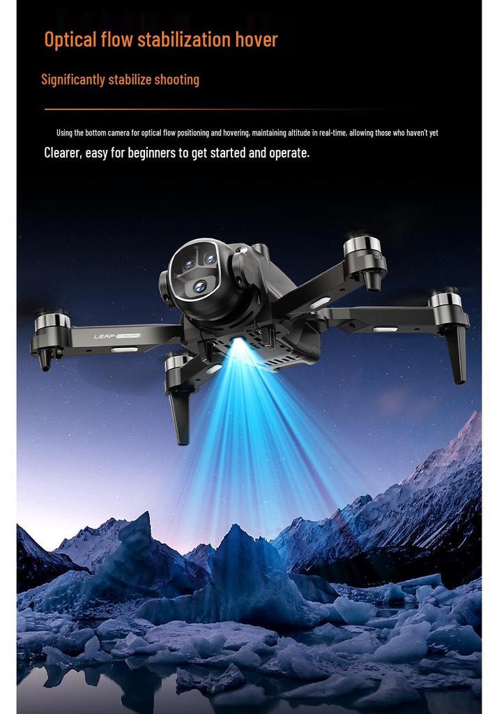 Children's Dual Lens Remote Control Drone Helicopter Toy for Aerial Photography