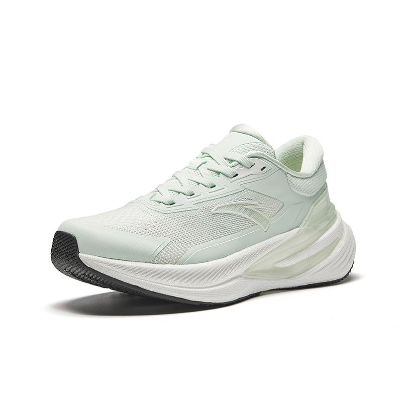 Anta Running Collection Durable Breathable Supportive Lightweight Low-Top Running Shoes Women's Light Dawn Green Sneakers 122435536-4
