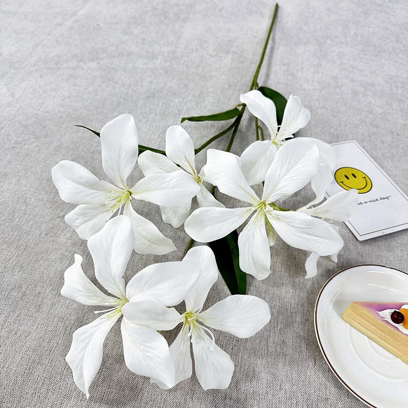 

Flower Artificial Wedding Hotel Restaurant Desktop Decoration Props Photography белый