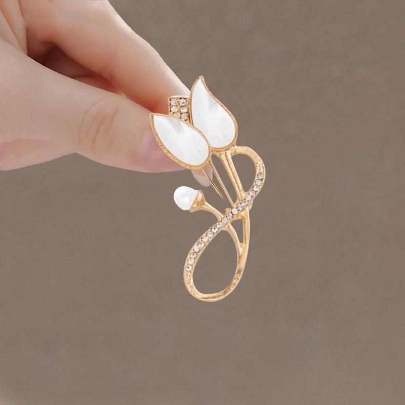 Ear Alloy Brooch, High-end Sense,  High-end Chest Flower, High-end Coat, Suit Brooch