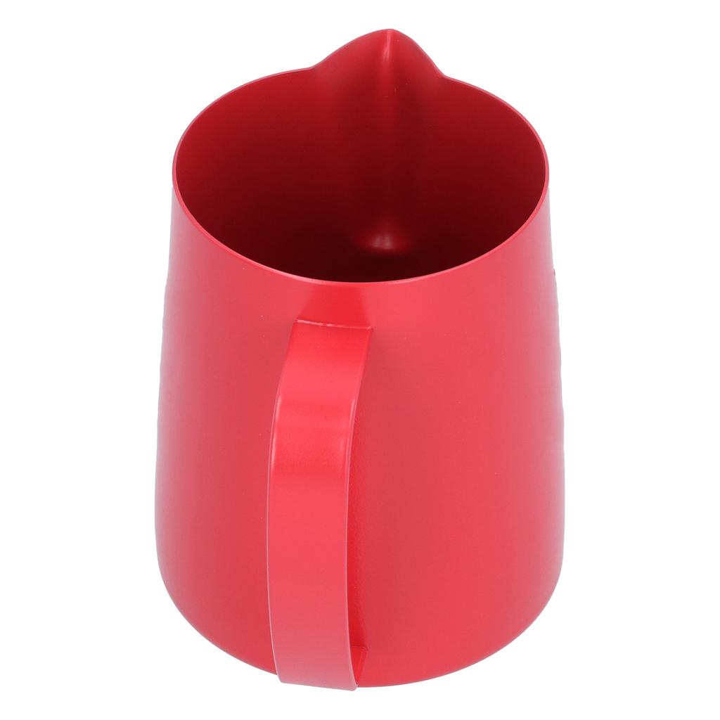 600ml Coffee Latte Art Pitcher Jug Milk Frothing Cup Coffee Making Accessory Red