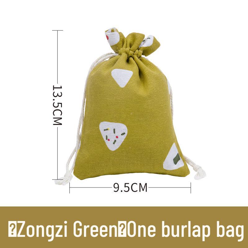 Brocade Cloth Jewelry Drawstring Pouch for Storage or Incense
