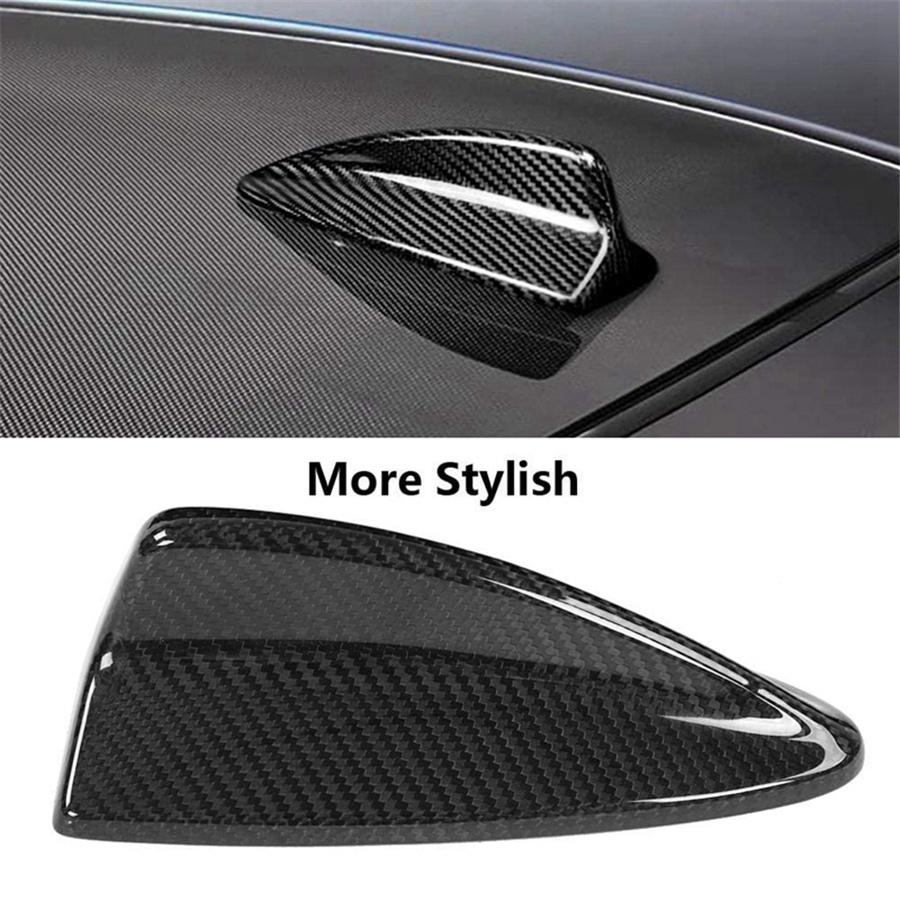 For 2007-2013 BMW E90 E92 M3 E82 1 & 3-serie Coupé Karbonfiber Antennedeksel
