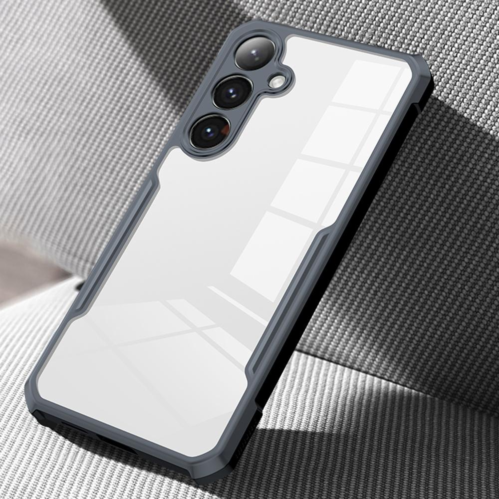 

XUNDD For Samsung Galaxy S24 Case Shockproof Acrylic+TPU Phone Back Shell Black