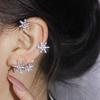 Chic Women's Zirconia Pearl Ear Cuffs - Handmade, No Piercing Needed, Luxury Niche Earrings
