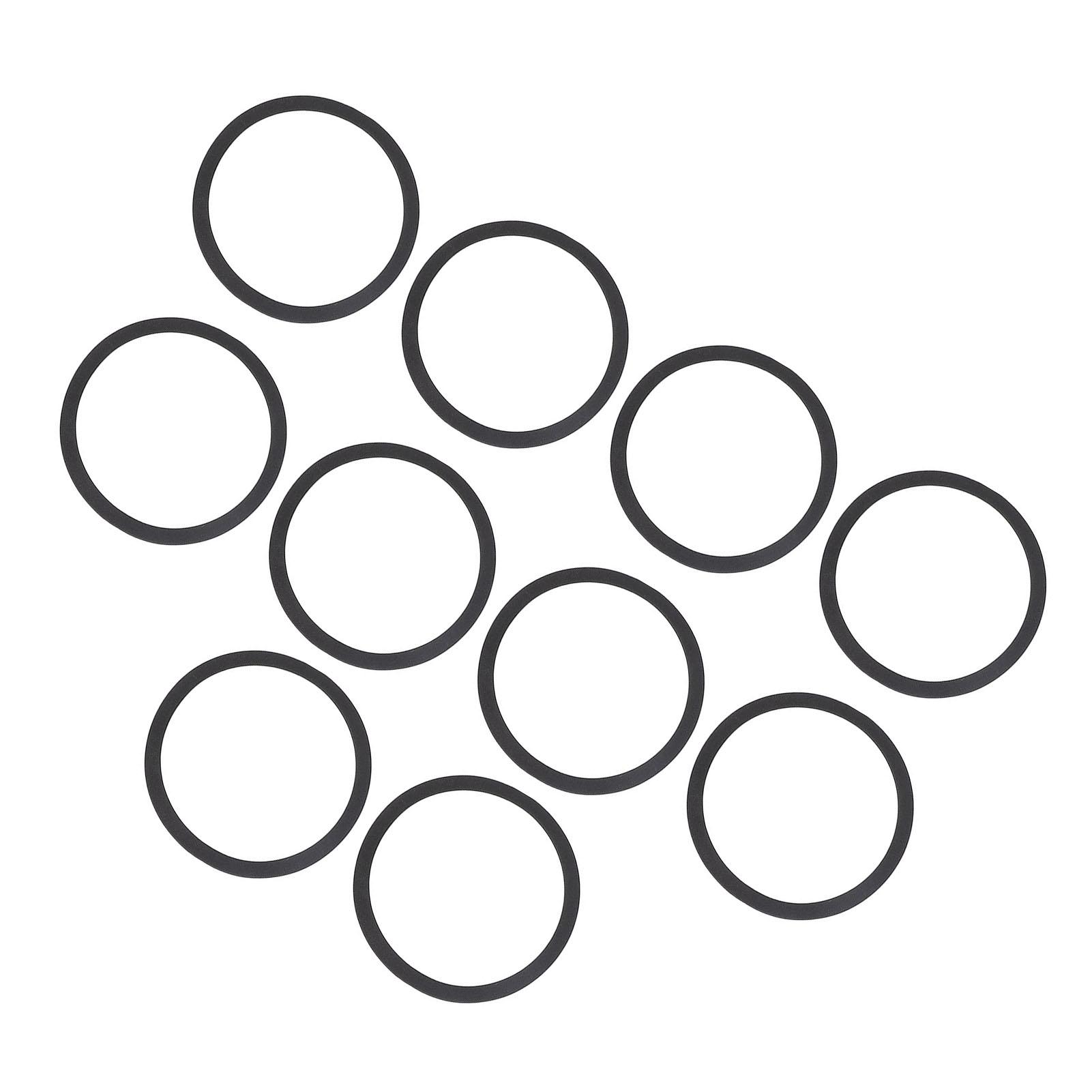 

10 шт. Уплотнительные прокладки для динамиков 130 мм Пена ЭВА Шумоподавление Противоскользящая Уплотнительная прокладка для динамиков для