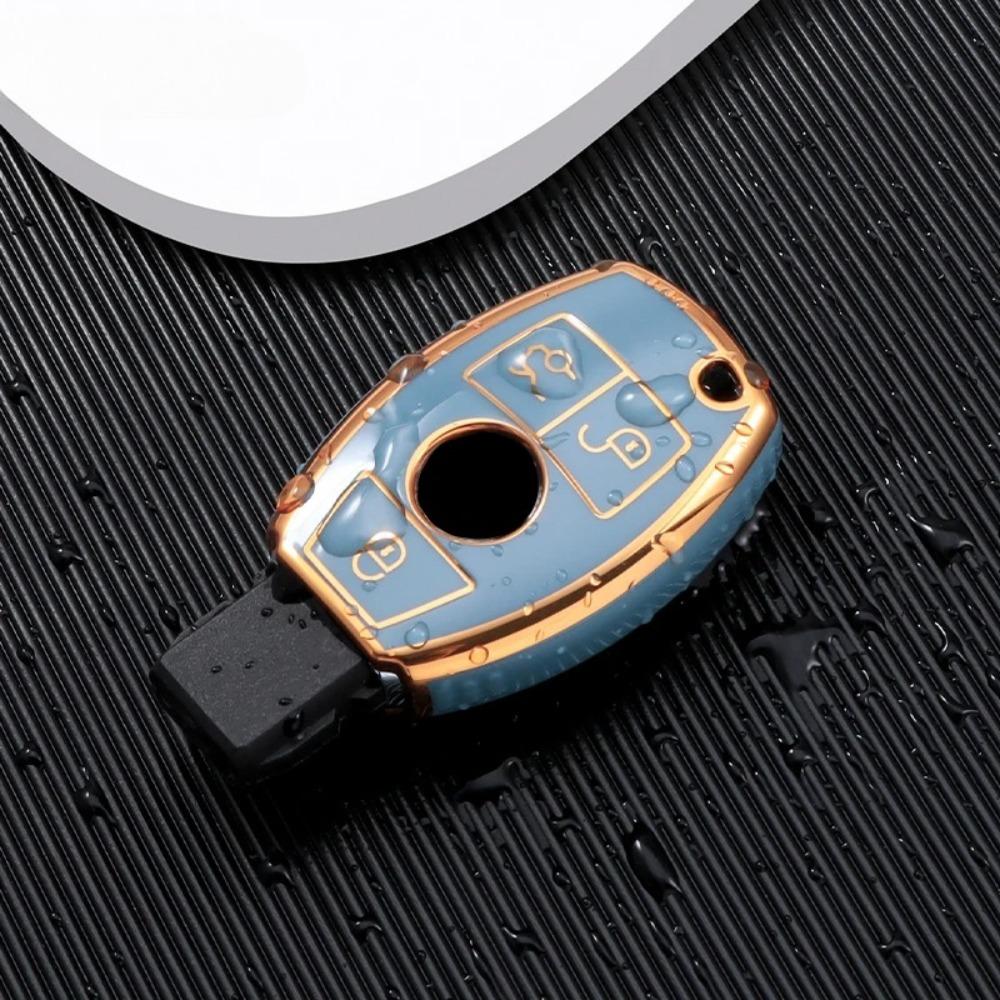 TPU Car Remote Key Case Cover Shell Fob for Mercedes Benz A C E S G Class GLA CLA GLK GLC CLS W204 W463 W176 W251 W205 AMG